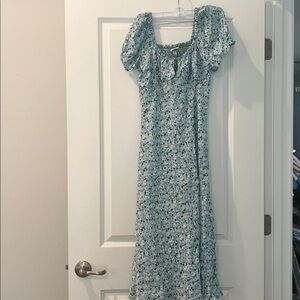 a new day Blue Floral Dress